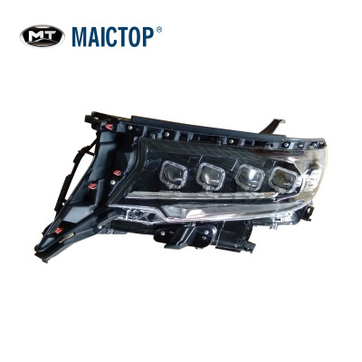 格瑞德汽車配件LED前大燈適用于霸道fj150低升高大燈 2018-2020