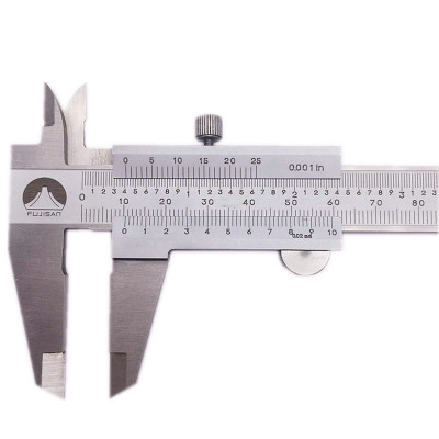 香港富士山 整體不銹鋼游標(biāo)卡尺 公英制/單體公制廠家直銷