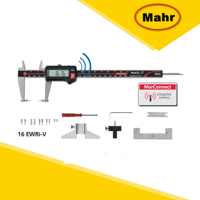 德國馬爾Mahr藍牙改進內(nèi)置無線傳輸IP67數(shù)顯卡尺園針16EWRi0-200