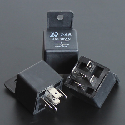 12V汽車(chē)?yán)^電器/帶塑固定背/5腳轉(zhuǎn)換型/40Ac