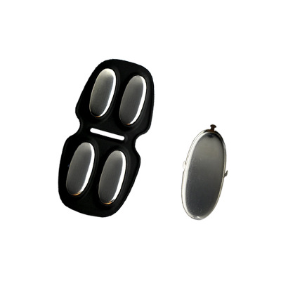 廠家供應(yīng)不銹鋼拉伸件沖壓五金配件按摩接觸面不銹鋼按摩器電極片