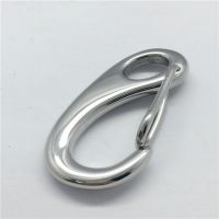 源頭貨源316不銹鋼蝦公扣彈簧鑰匙扣 鈦鋼DIY手項(xiàng)鏈飾品配扣現(xiàn)貨