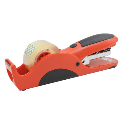 多功能訂書機(jī) 辦公常用統(tǒng)一訂書器 經(jīng)濟(jì)商務(wù)大訂書機(jī)膠帶座訂書