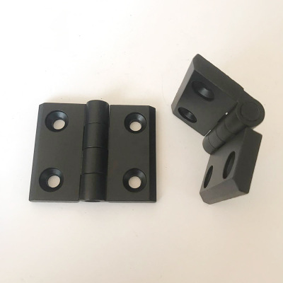 4040合頁孔距40*30四孔工業(yè)型材配件金屬40鋅合金合頁