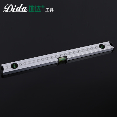 貨源供應(yīng)地達強磁水平尺 結(jié)實耐用鋁合金便攜式水平測量尺批發(fā)