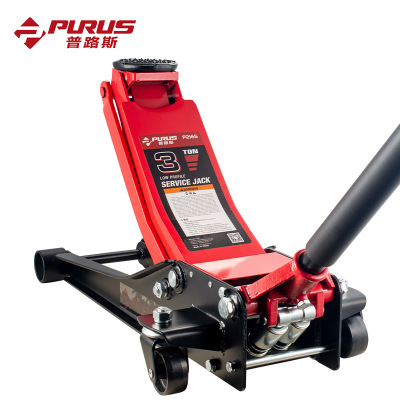 重型臥式液壓千斤頂工具普路斯3T4T汽車起重裝卸工具雙泵芯批發(fā)