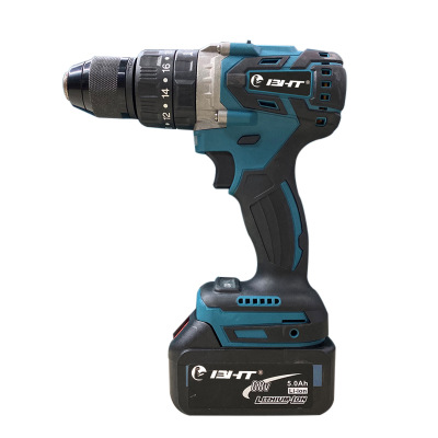 廠家直銷鋰電鉆無刷沖擊鉆多功能電鉆家用電動(dòng)工具oem加工