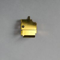 加工定制五金屏蔽罩沖壓件方形多臺階洋白銅圓形屏蔽罩