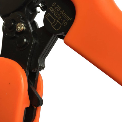 源頭廠家華勝工具HSC8 6-6手動迷你型自調(diào)試壓線鉗 端子冷壓鉗