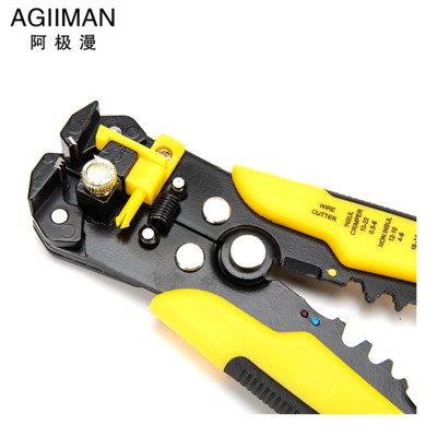 廠家直銷8寸自動(dòng)剝線鉗多功能鉗子手動(dòng)壓接鉗電工五金工具 剝線槽