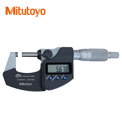 日本三豐293-240-30防水防塵等級IP65電子數(shù)顯外徑千分尺0-25mm