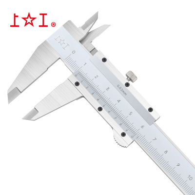 精品推薦上工卡尺工業(yè)級0-150-200-300精度0.02 普通碳鋼游標(biāo)卡尺
