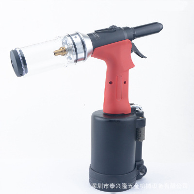 臺灣勱科A280氣動(dòng)拉釘槍工業(yè)級不銹鋼抽芯拉鉚槍 6.4自吸式鉚釘槍