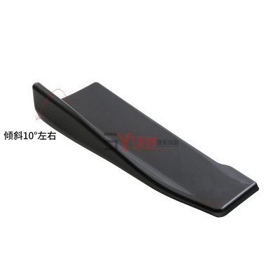 汽車通用后鏟保護(hù)板35CM亮黑汽車改裝后包角小包圍防護(hù)器汽車側(cè)裙