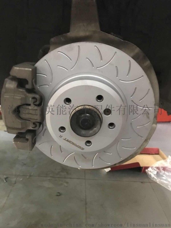 寶馬525Li原廠替換安裝ECFRONT高碳剎車盤