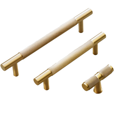 北歐輕奢全銅滾花拉手美式現(xiàn)代簡(jiǎn)約歐式衣柜櫥柜鞋柜柜門把手