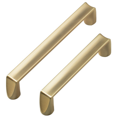 北歐輕奢衣柜門拉手美式黑紅古櫥柜抽屜把手全屋定制高端五金拉手