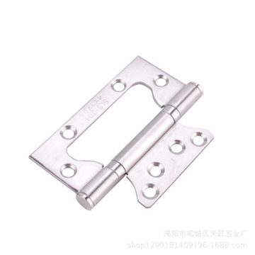 子母合頁不銹鋼4寸2.5免開槽木門鉸鏈軸承加厚黑色5寸3.0古銅活葉