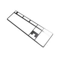 0.8鋁合金拉伸鍵盤(pán)金屬?zèng)_壓件加工定做 五金邊框模具成型切割定制