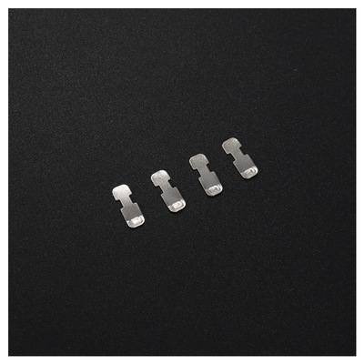 電子五金配件雙通電源開關(guān)觸片導(dǎo)電彈片接觸雙切片插座開關(guān)銅片