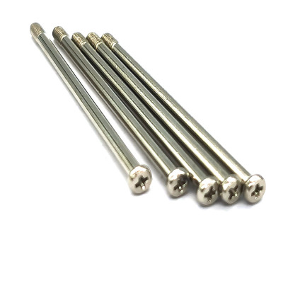 深圳廠家專業(yè)定制云拍桿螺絲|機器緊固件配件|鍍鎳精密特長螺絲