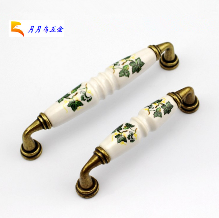 陶瓷拉手 抽屜柜門衣柜櫥柜柜子把手 美式歐式中式拉手現(xiàn)代簡約