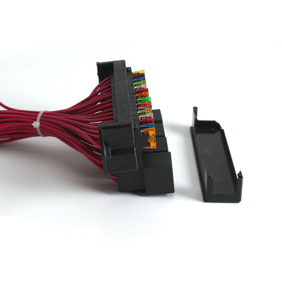 廠價直銷汽車15回路保險盒多回路總控制盒保險絲座帶繼電器可定制