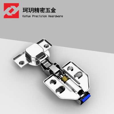 珂玥 304不銹鋼鉸鏈液壓靜音緩沖阻尼脫卸式鉸鏈櫥柜門飛機合頁