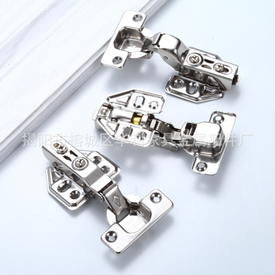 1.5加厚可泡水304純不銹鋼液壓緩沖鉸鏈 櫥柜門彈簧阻尼靜音合頁