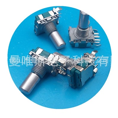 EC11直腳編碼器 帶開(kāi)關(guān)汽車(chē)編碼器 旋轉(zhuǎn)電位器 開(kāi)關(guān) 旋鈕