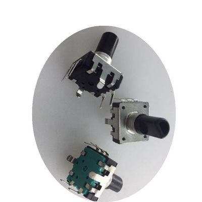 EC12編碼器帶開(kāi)關(guān) 塑料軸編碼器 可調(diào)電位器 旋轉(zhuǎn)電位器 旋鈕帽
