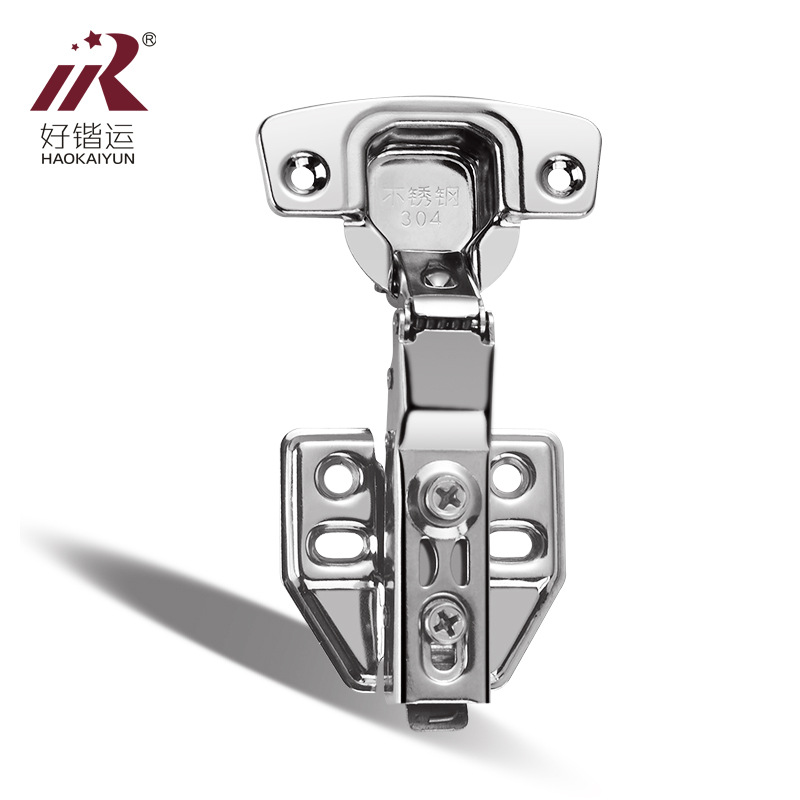 不銹鋼鉸鏈液壓緩沖衣柜阻尼鉸鏈櫥柜門通用靜音家具合頁(yè)鉸鏈