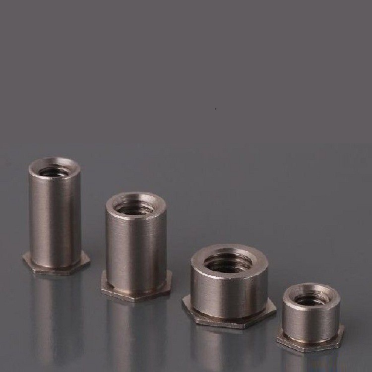 廠家直銷通孔壓鉚螺母柱鈑金鉚螺母柱SOO-M3-3~SOO-M3-14