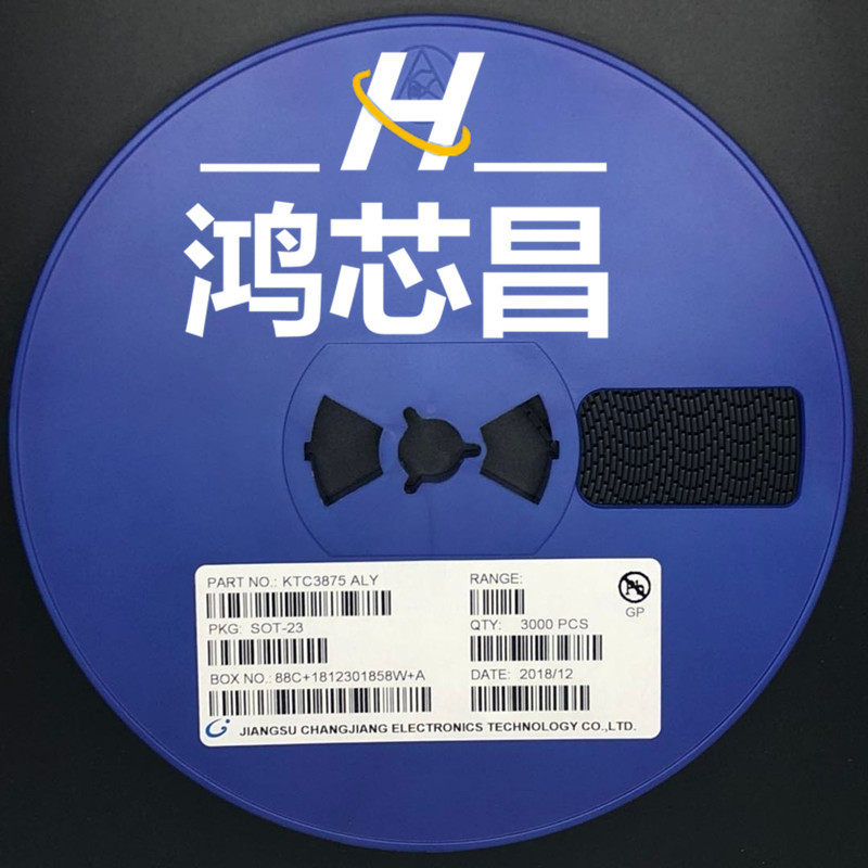 貼片 三極管 KTC3875 SOT-23 晶體 放大倍數(shù)100-300 絲印 打字 AL