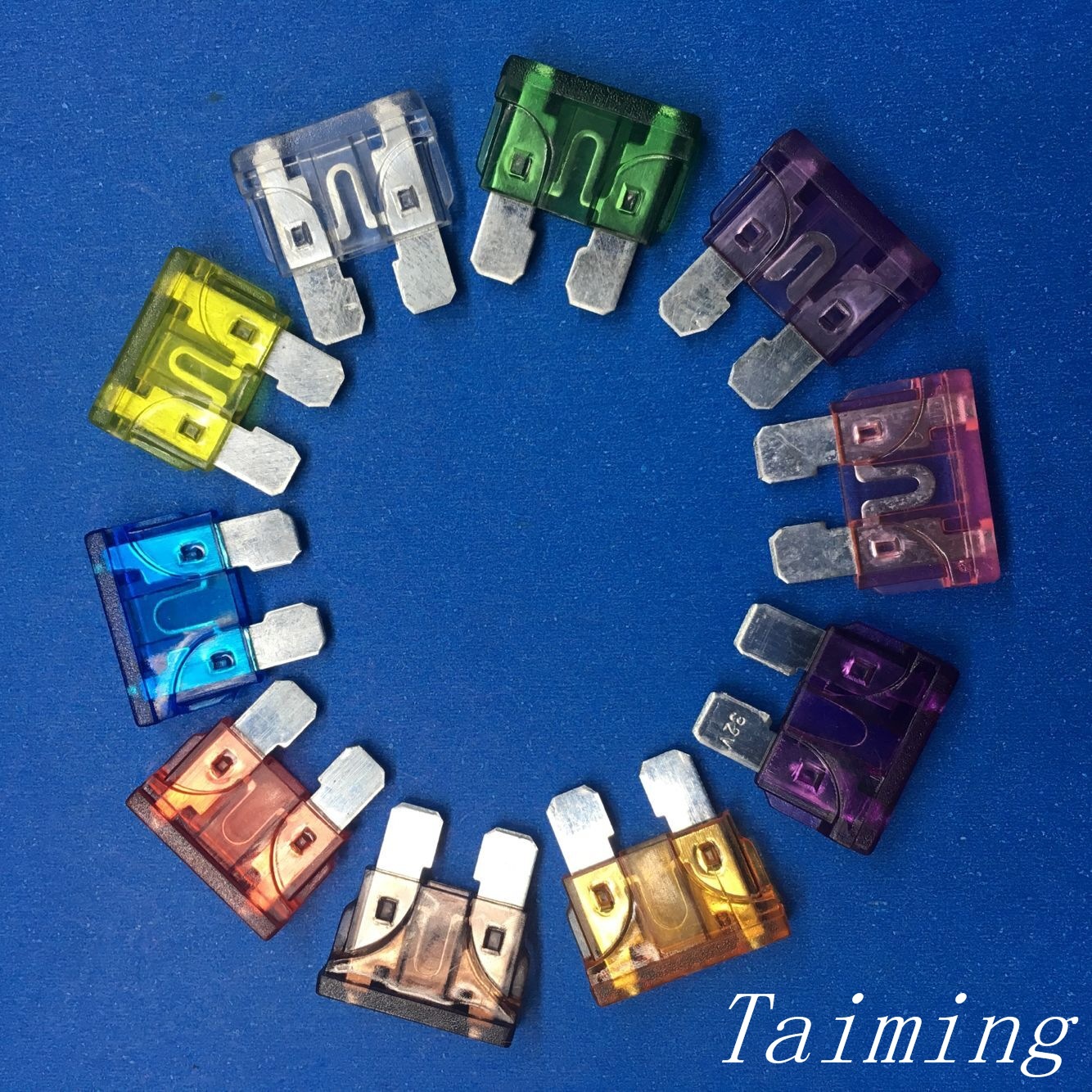 汽車插片保險(xiǎn)絲大號(hào) 中號(hào) 小號(hào) 插片保險(xiǎn)絲 2A-50A