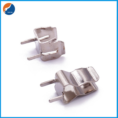 PC板黃銅鍍錫鍍鎳5x20 10x38 6x30保險絲座玻璃陶瓷管保險絲夾子