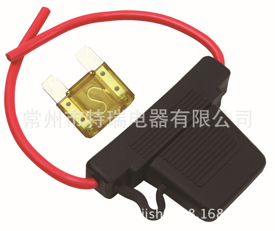 大型插片保險絲座 環(huán)保汽車用保險絲盒 廠家直銷外貿貨源現貨