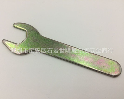 家具五金扳手，簡易 呆扳手，單開口扳手加厚14MM