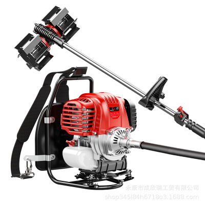 大馬力割草機多功能小型家用開荒汽油機鋤草機打草機農(nóng)用松土機