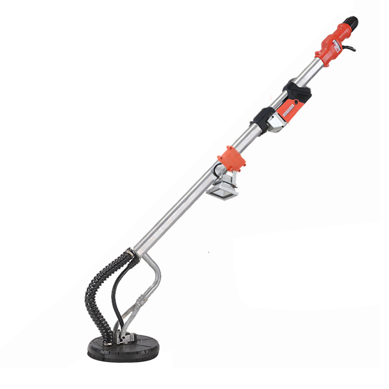 無塵墻面打磨機拋光長桿膩子吸塵打磨機電動砂紙砂光機墻壁磨墻機