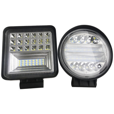 汽車LED工作燈裝飾改裝90W功能車門警示轉(zhuǎn)向摩托大燈防水越野車燈