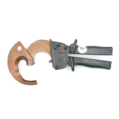 長捷牌 手動電纜剪J40A 棘輪式線纜剪 銅鋁電纜切斷 單手操作