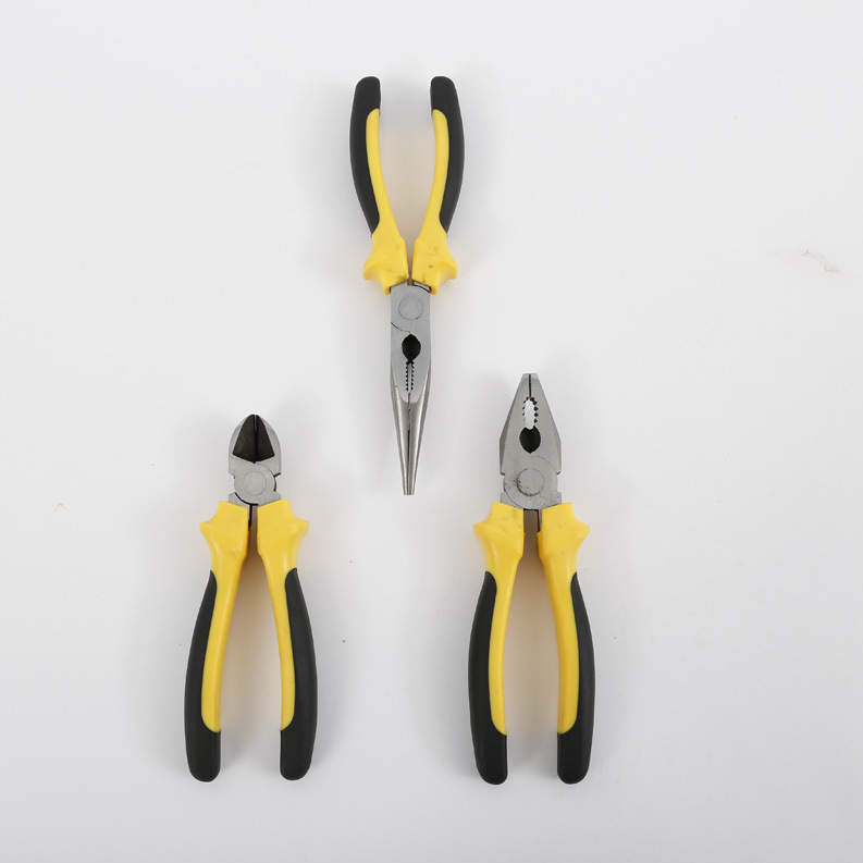 廠家直銷現(xiàn)貨供應(yīng)6寸 鋼絲鉗 尖嘴鉗子斜口鉗子