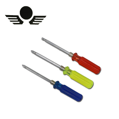 銘洋工具廠家直銷透明水晶兩用磁性一字十字螺絲刀