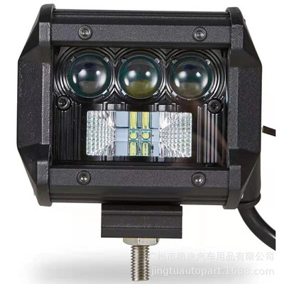 爆款25W LED長(zhǎng)條燈汽車改裝杠燈 越野車燈 挖土機(jī)射燈 摩托車頂