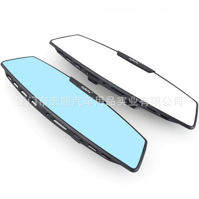 汽車用品廠家直銷高清晰玻璃曲面汽車后視鏡大視野廣角車內鏡