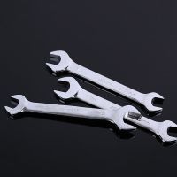 德式公制鏡面開口扳手多規(guī)格鉻釩鋼汽修呆頭扳手防爆鍍鉻雙頭扳手