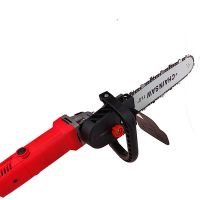 角磨機(jī)改裝電鏈鋸伐木鋸多功能木工磨光機(jī)改裝配件轉(zhuǎn)換鏈條16寸