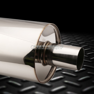 大號(hào)加厚304不銹鋼改裝排氣管/汽車改裝直排管/跑車音直排鼓