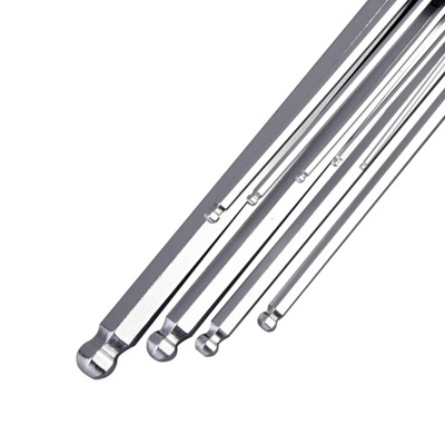 鍇達(dá)9件球頭特長(zhǎng)內(nèi)六角扳手組套內(nèi)六角螺絲刀改錐扳子六角匙6006